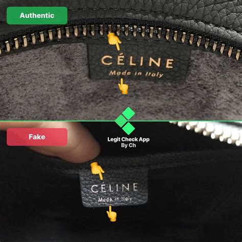 real celine bag vs fake|signs of a celine bag.